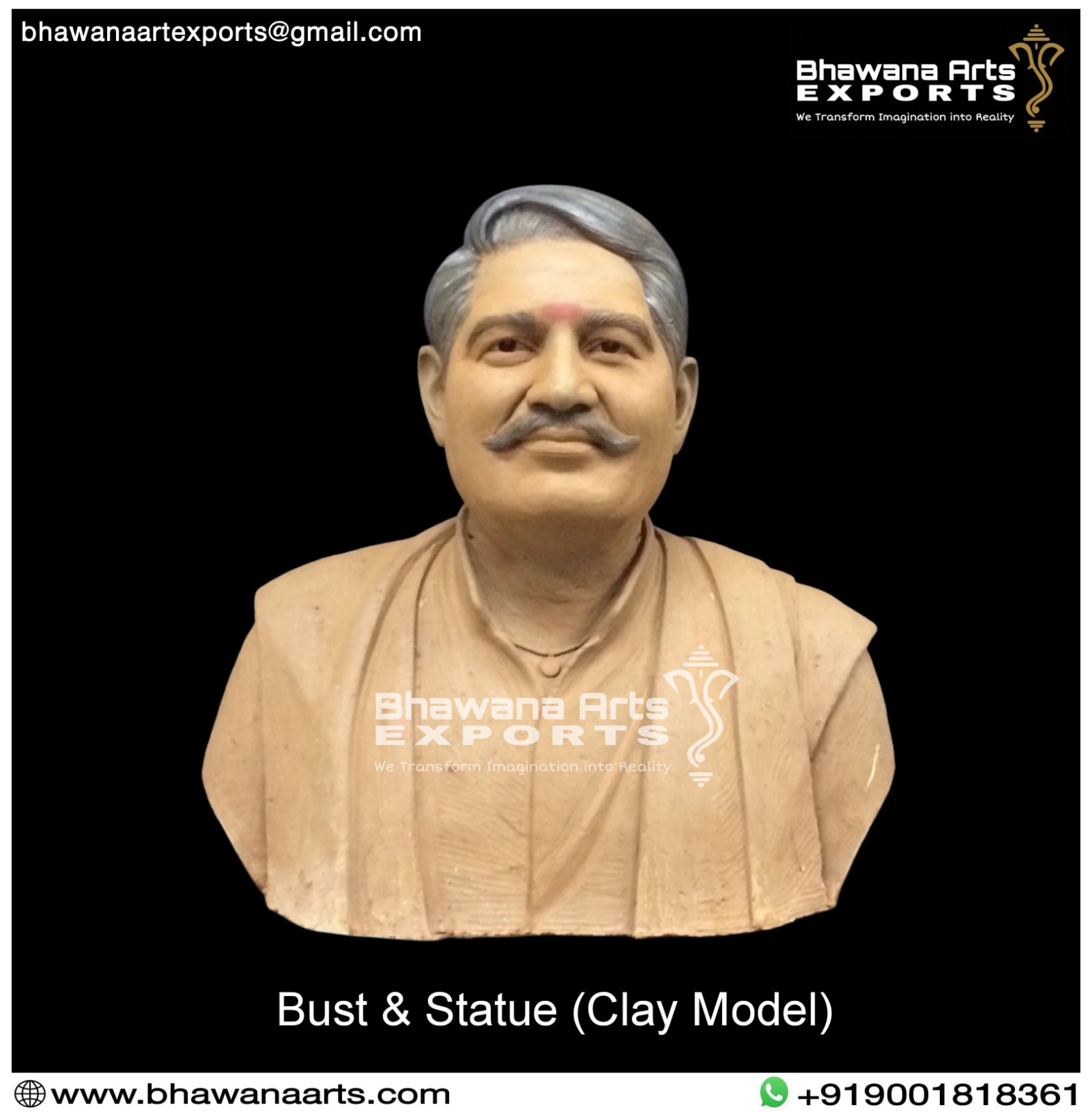 Marble Bust & Statue