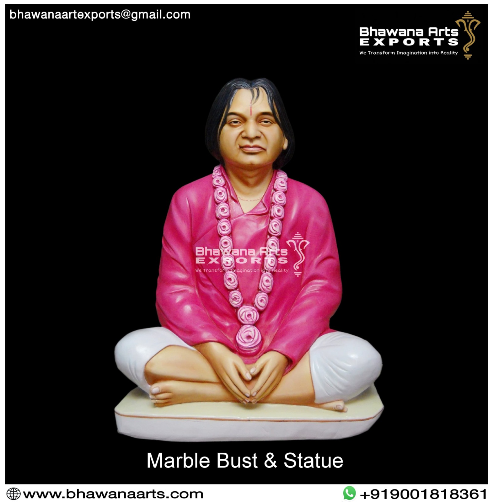 Marble Bust & Statue