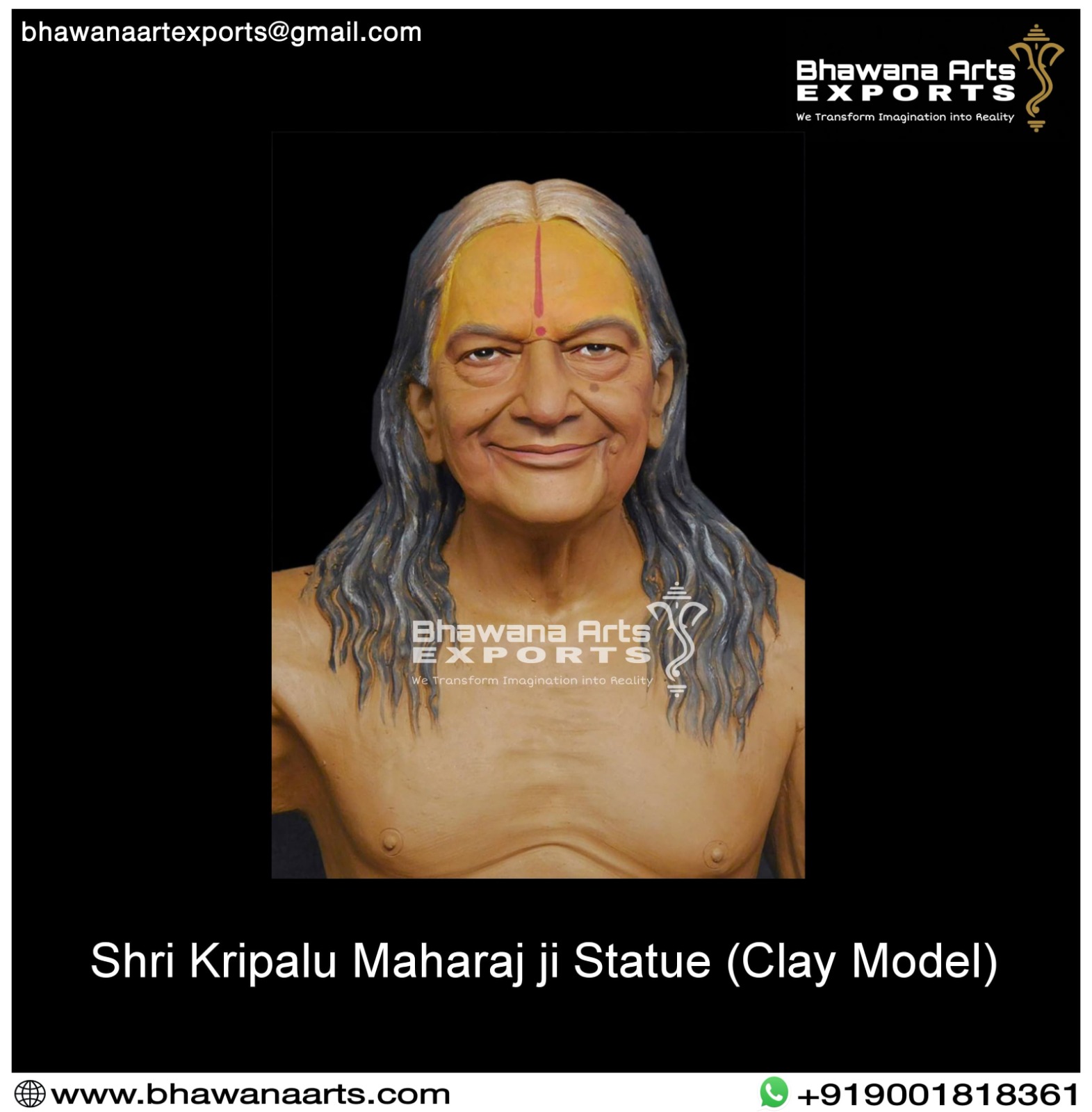 Marble Shri Kripalu Maharaj