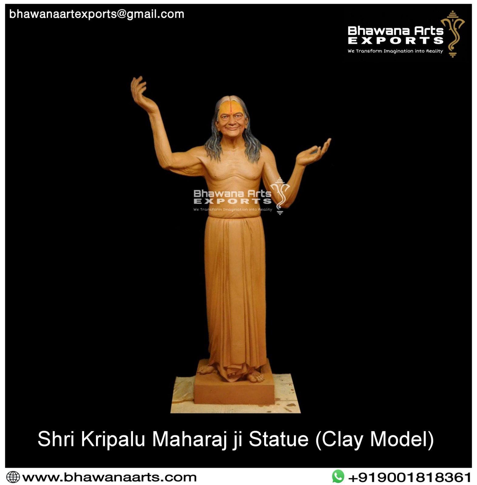 Marble Shri Kripalu Maharaj