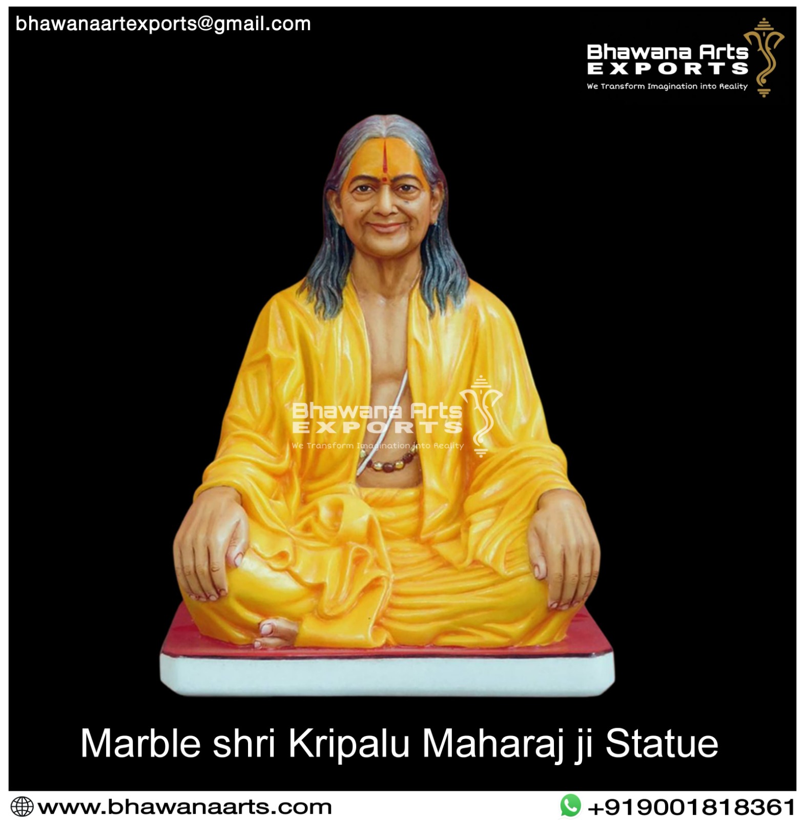 Marble Shri Kripalu Maharaj