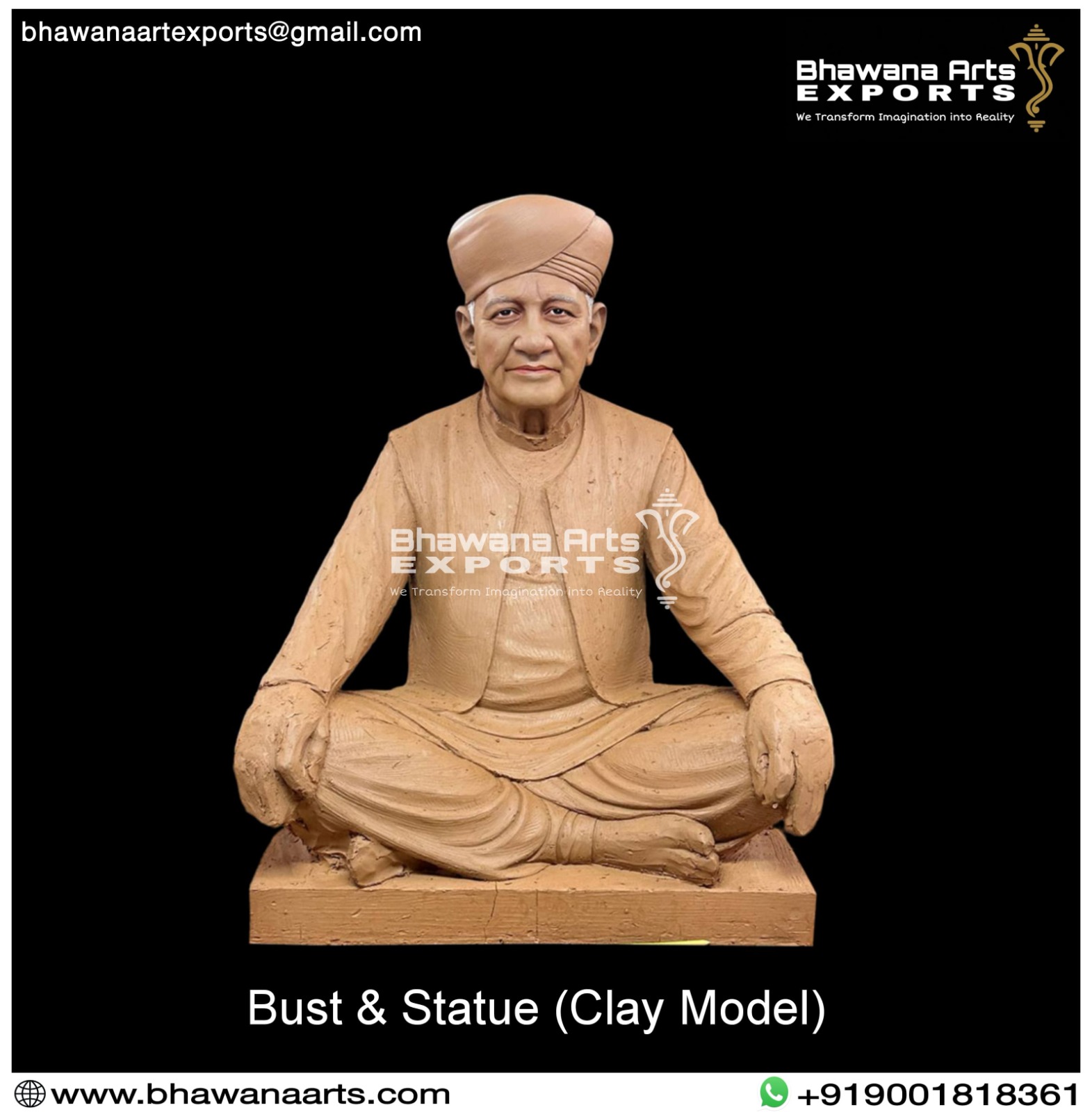 Marble Bust & Statue