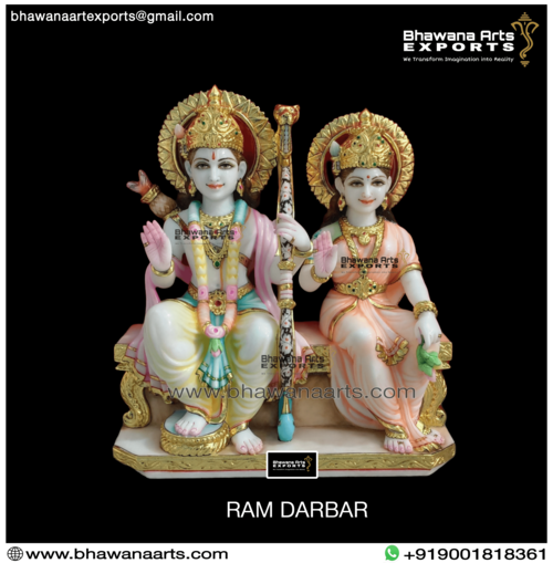 Buy Ram Janki Moorti with elegant work