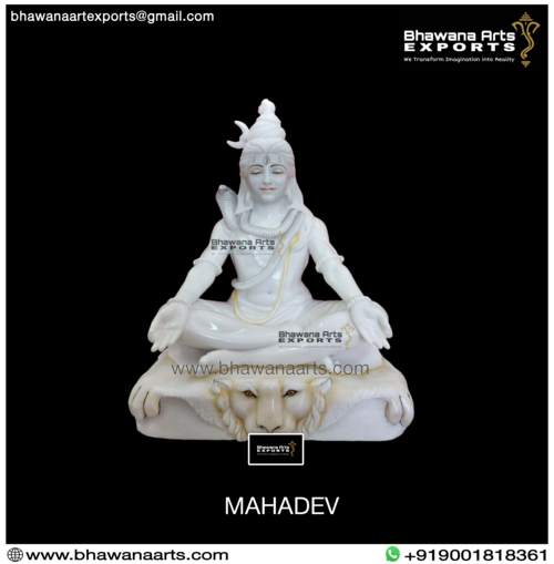 Shiv Marble Statue